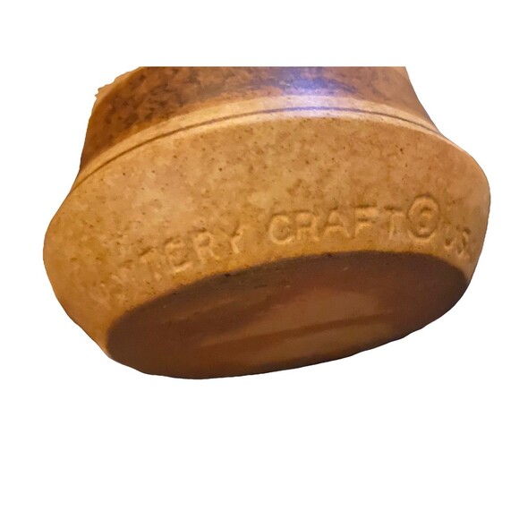 Vintage Pottery Craft "FOXY" Coffee/Soup Mug Beige Wide Opening - Picture 8 of 8